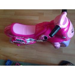 Push along pink minni bike never been used