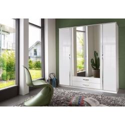 HIGH QUALITY HIGH GLOSS 3 OR 4 DOOR WARDROBE WITH SHELVES+HANGING SPACE ==EXCLUSIVE FROM GERMANY==