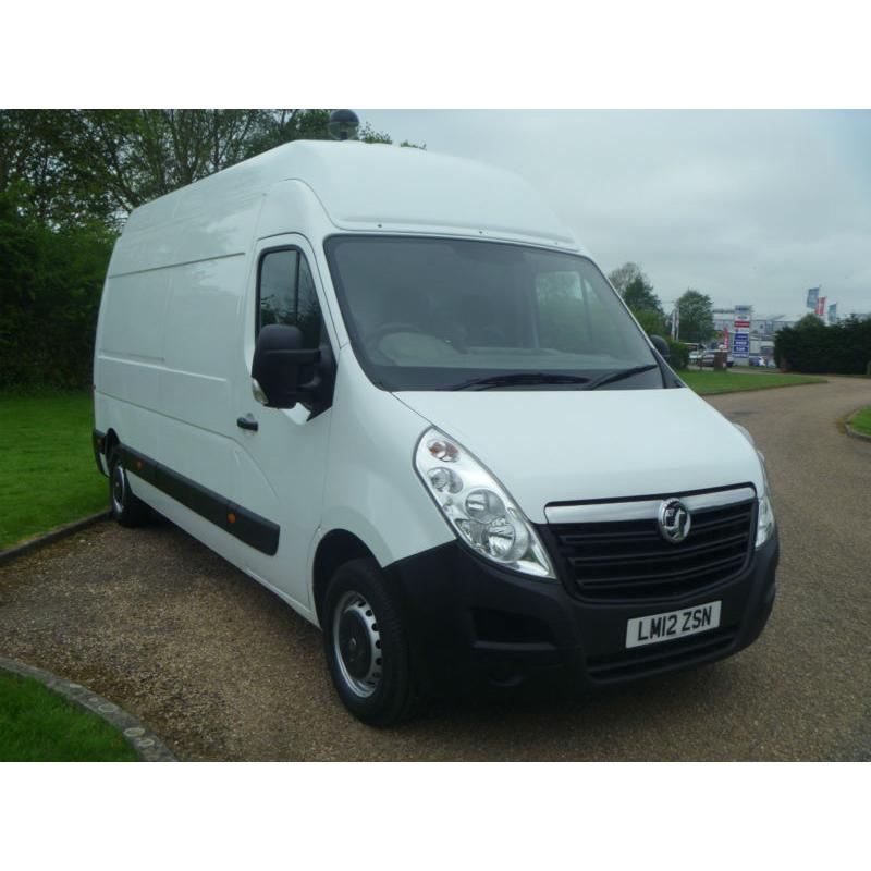 2012 12 VAUXHALL MOVANO 2.3DCI LWB EXTRA HIGH ROOF RARE VAN EURO 5 MUST SEE