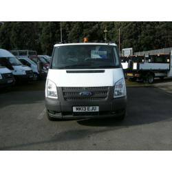 2013/13 FORD TRANSIT T350 125 DRW RWD S/CAB ALUMINIUM DROPSIDE TIPPER DIESEL