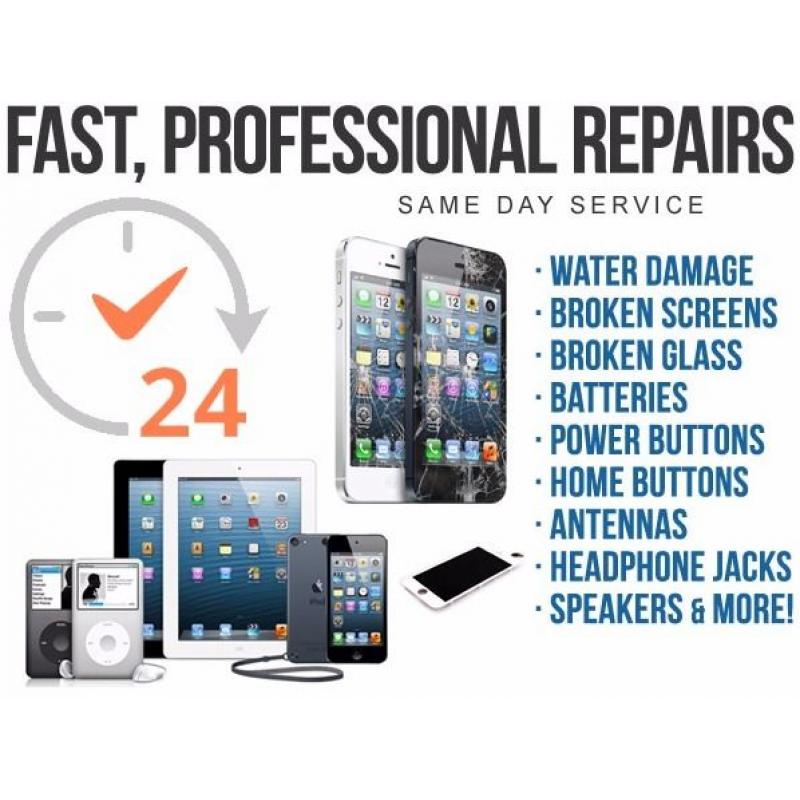 All Apple iPhones and iPads Repairs 7 days a week till late at ProMac London.