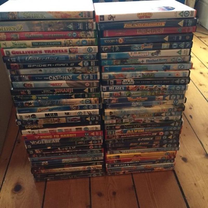 Bundle of children's DVDs