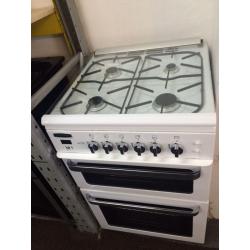 White leisure 60cm gas cooker grill & oven good condition with guarantee