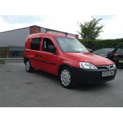 2005 Vauxhall combo crew cab 2 owners 1.3cdti superb