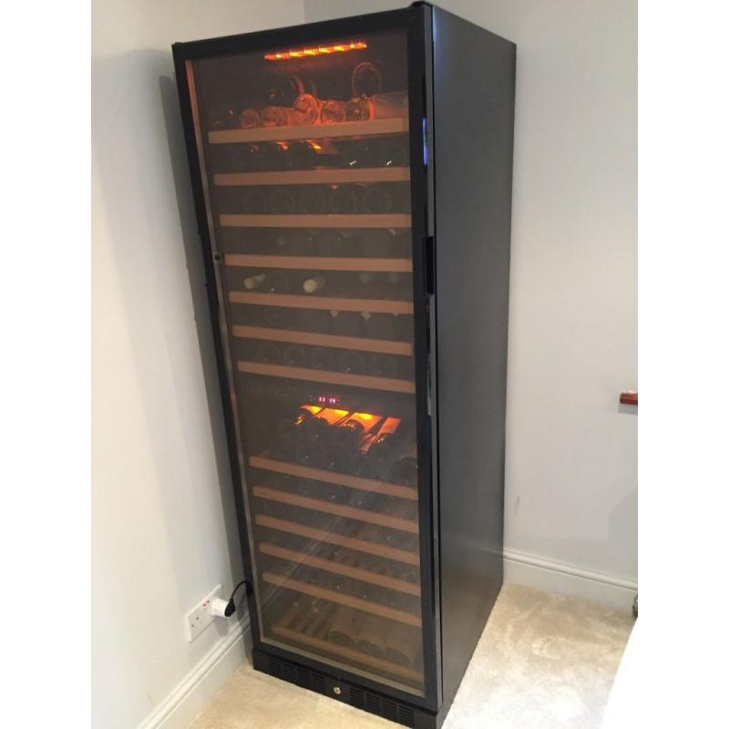 Tefcold dual temperature wine fridge - excellent condition