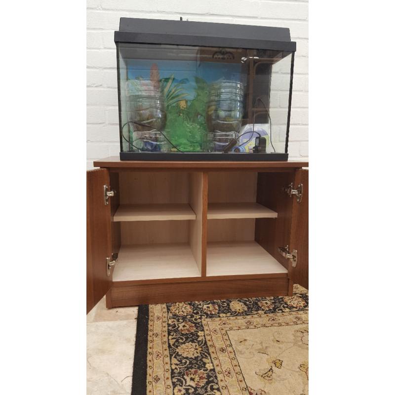 JUWEL BIO FLOW SUPER FISH TANK AND RECENT NEW CUB/STAND