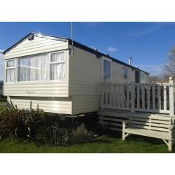 STATIC CARAVAN 2 BEDROOM 6 BERTH BUNN LEISURE SITE SELSEY