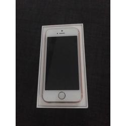 iPhone SE rose gold 16gb brand new. Vodafone