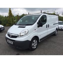 2012 VAUXHALL VIVARO 2900 2.0 CDTI LWB LONG WHEEL BASE PANEL VAN