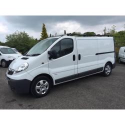 2012 VAUXHALL VIVARO 2900 2.0 CDTI LWB LONG WHEEL BASE PANEL VAN