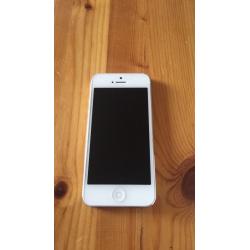 iPhone 5 16GB white unlocked