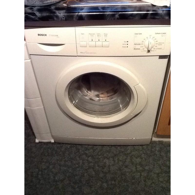 Bosch classix washing machine