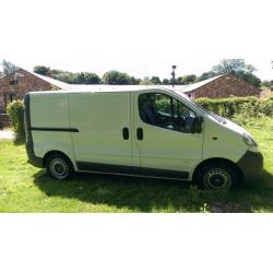 Vauxhall vivaro 2900 DI SWB, EX BT, 2006 69,000 miles