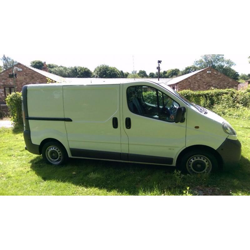 Vauxhall vivaro 2900 DI SWB, EX BT, 2006 69,000 miles