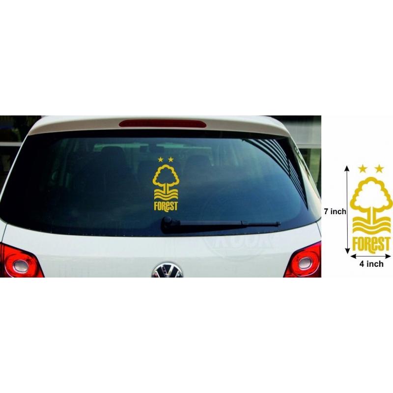 Nottingham Forest Car Window Decal