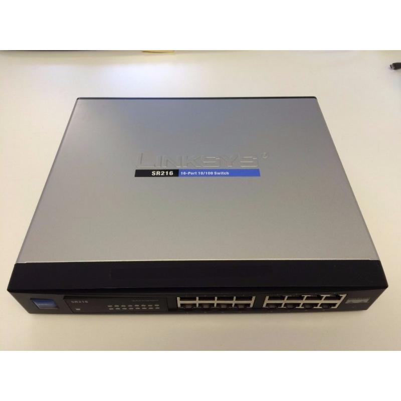 Linksys SR216 16-Port Ethernet Switch