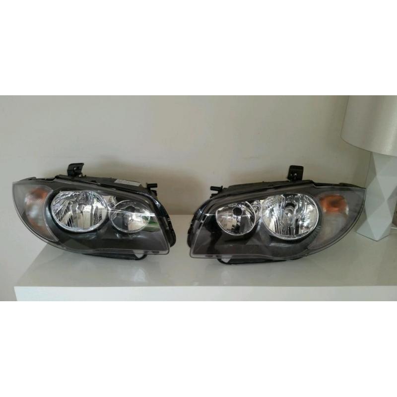 BMW E87 E81 headlights