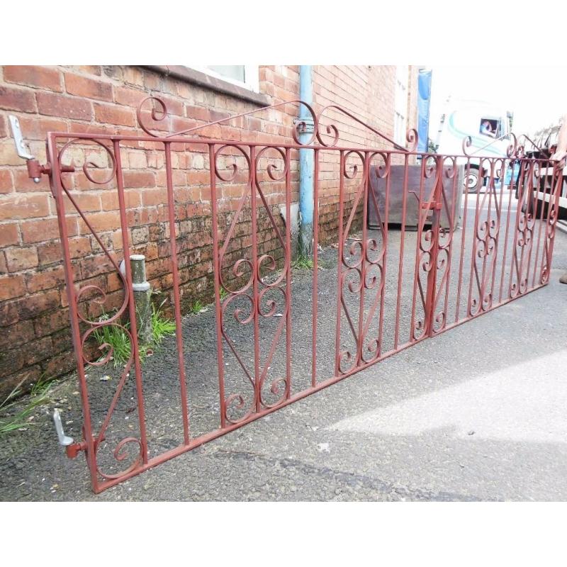 Pair of new (cancelled customer order) driveway gates.