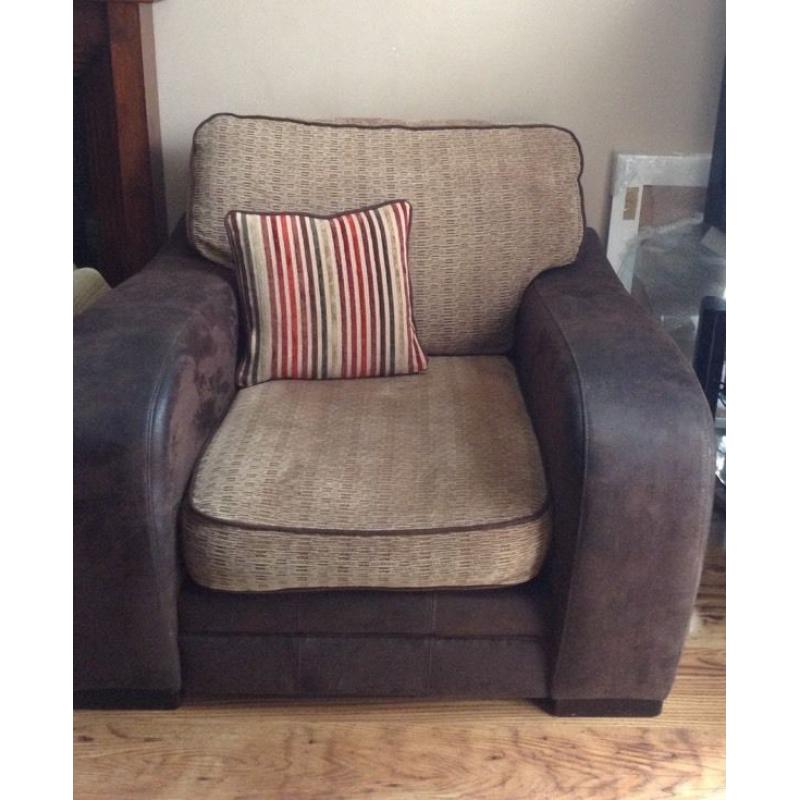 DFS TWO SEATER AN ARMCHAIR