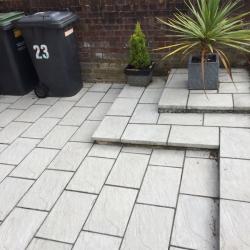 Patio slabs