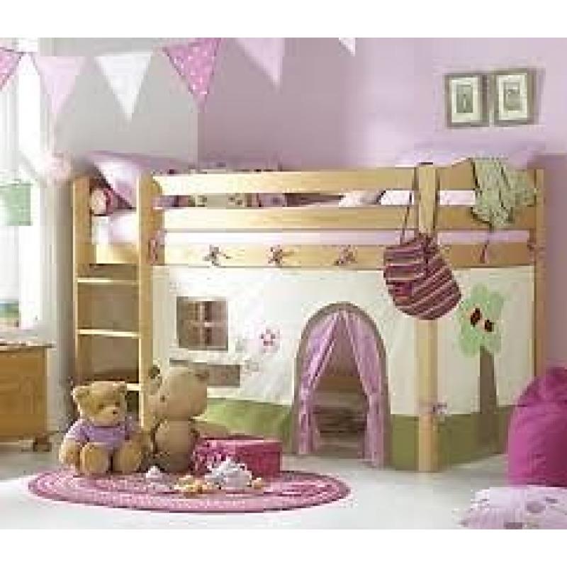 Children's Mid Sleeper Bed