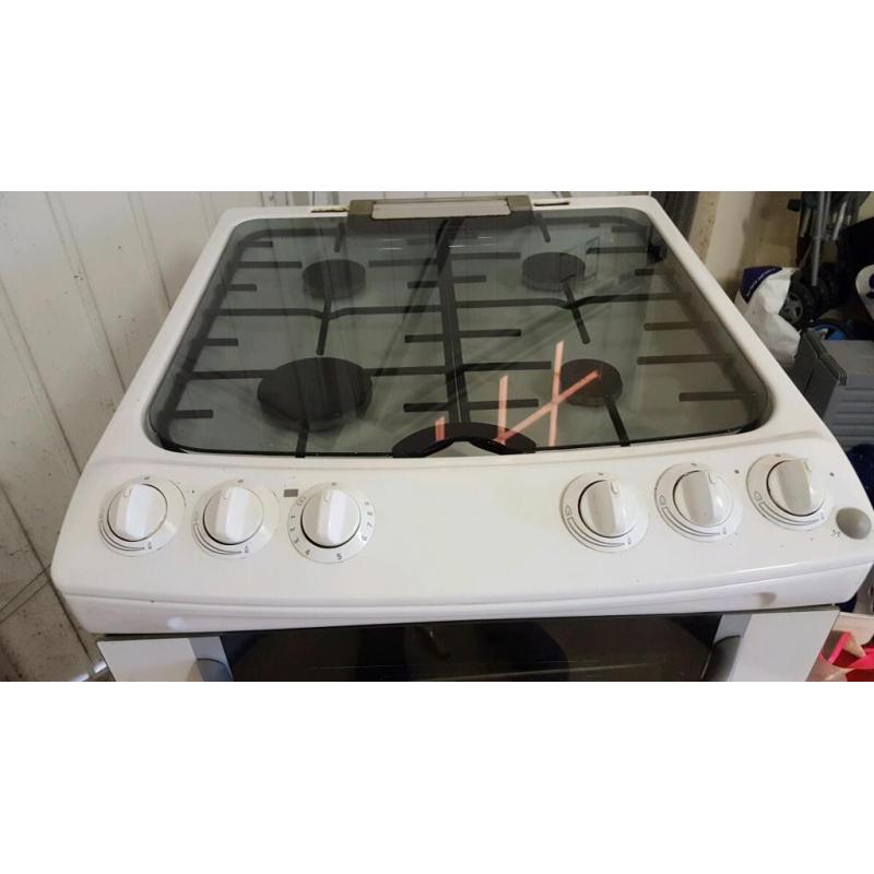 Electrolux gas cooker with electric oven