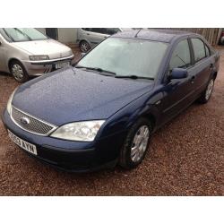 2003 FORD MONDEO 2.0 TDCI MOT OCTOBER! Drive Away Today!