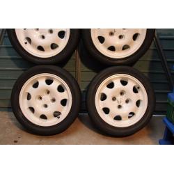 205 GTI 15" inch alloys 4x108 (genuine speedline)