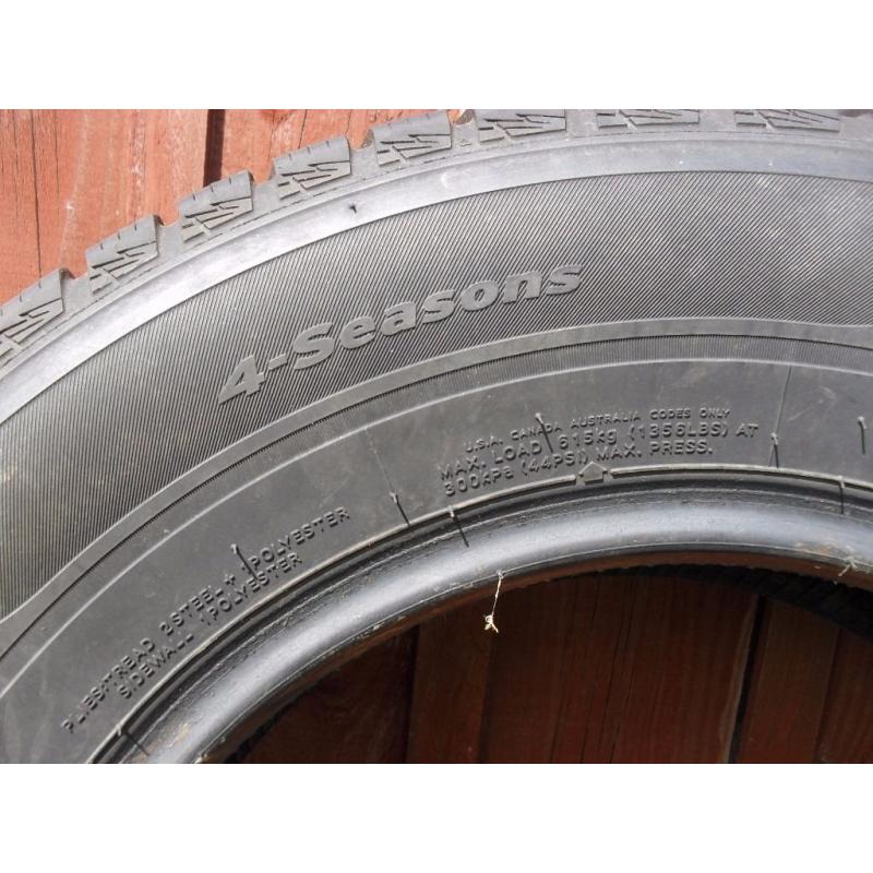 All weather/Winter van tyres x 2 195/70R14 91T