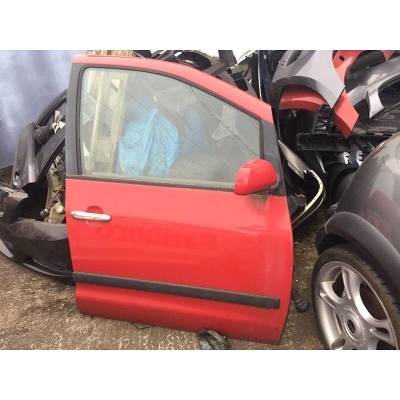 Seat Alhambra sheeran drivers side door red Volkswagen breaking full van