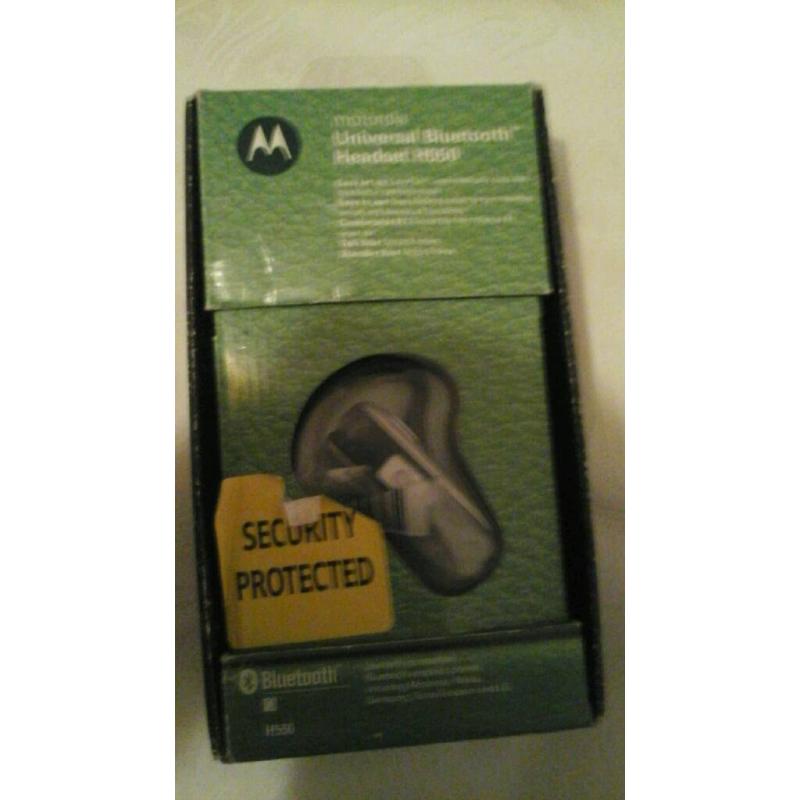 Motorola bluetooth h550 headset