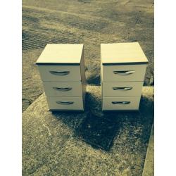 Pair Bedside tables