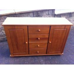 Quality pine sideboard/tv unit/