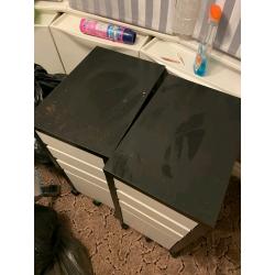 Computer desk / Office drawer units ? 2