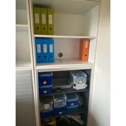 Ikea high quality office storage cabinet and shelf combination