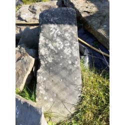 Large stone slabs