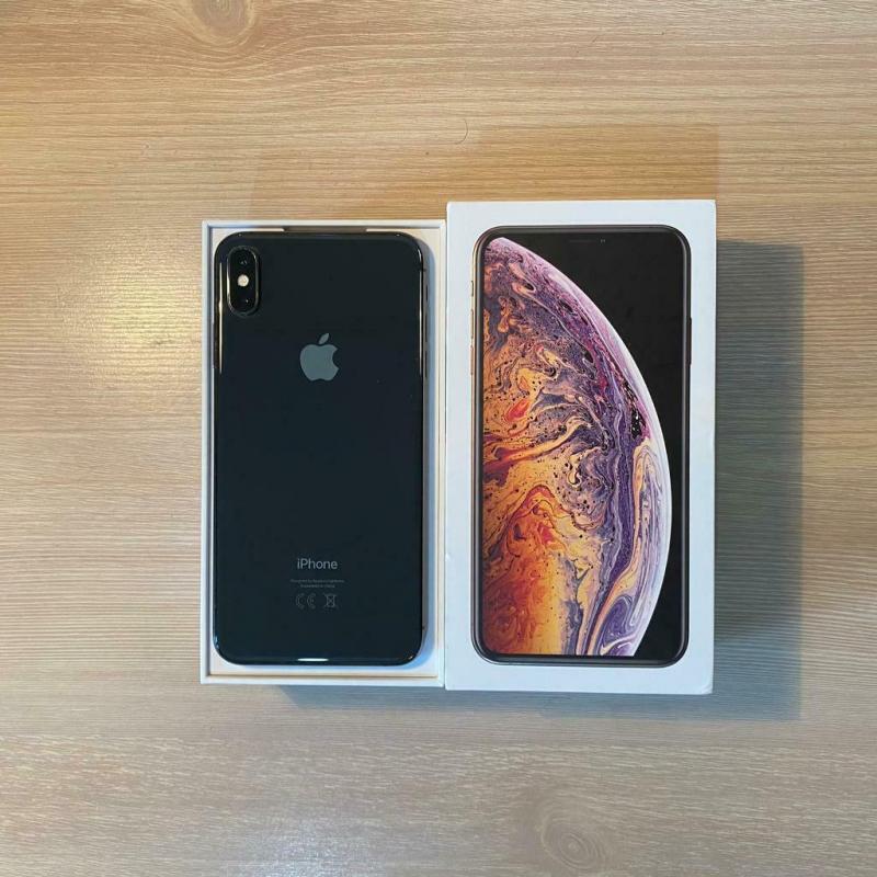 iPhone XS MAX Black 64GB - MINT - ONO