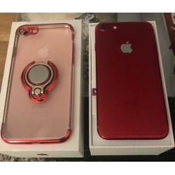 iPhone 7 32GB White/Red Unlocked Like Brand New Mint Condition