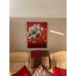 Beautiful Painted Wall Art (80cm x 55cm)