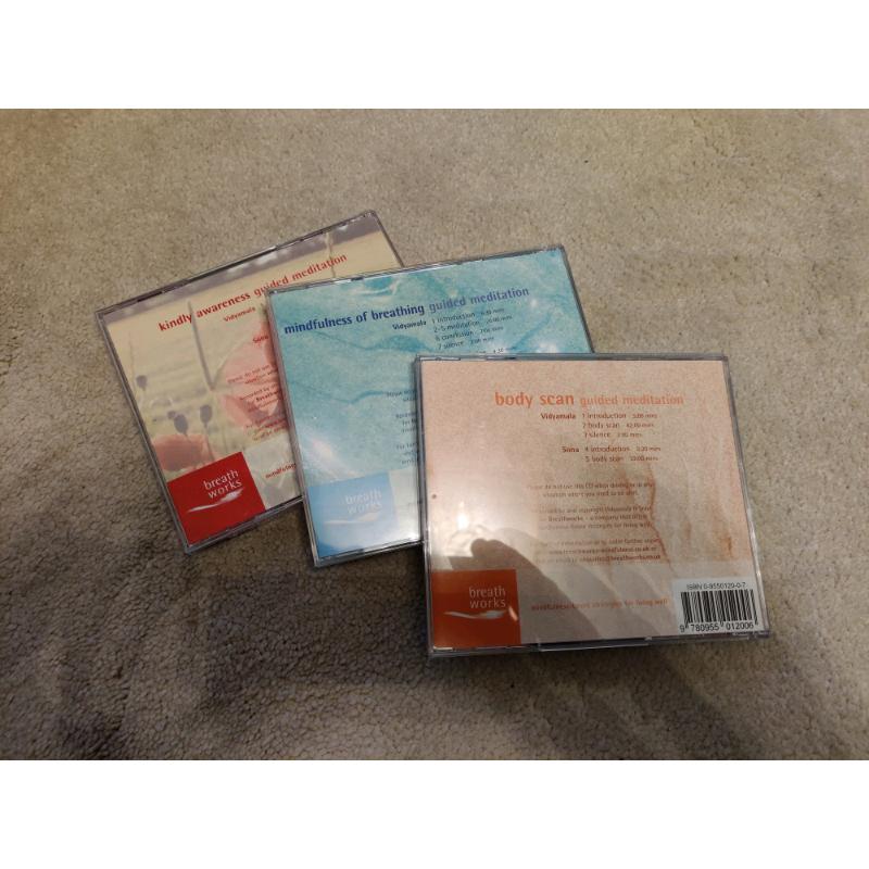 3 Wellness and spiritual CDs